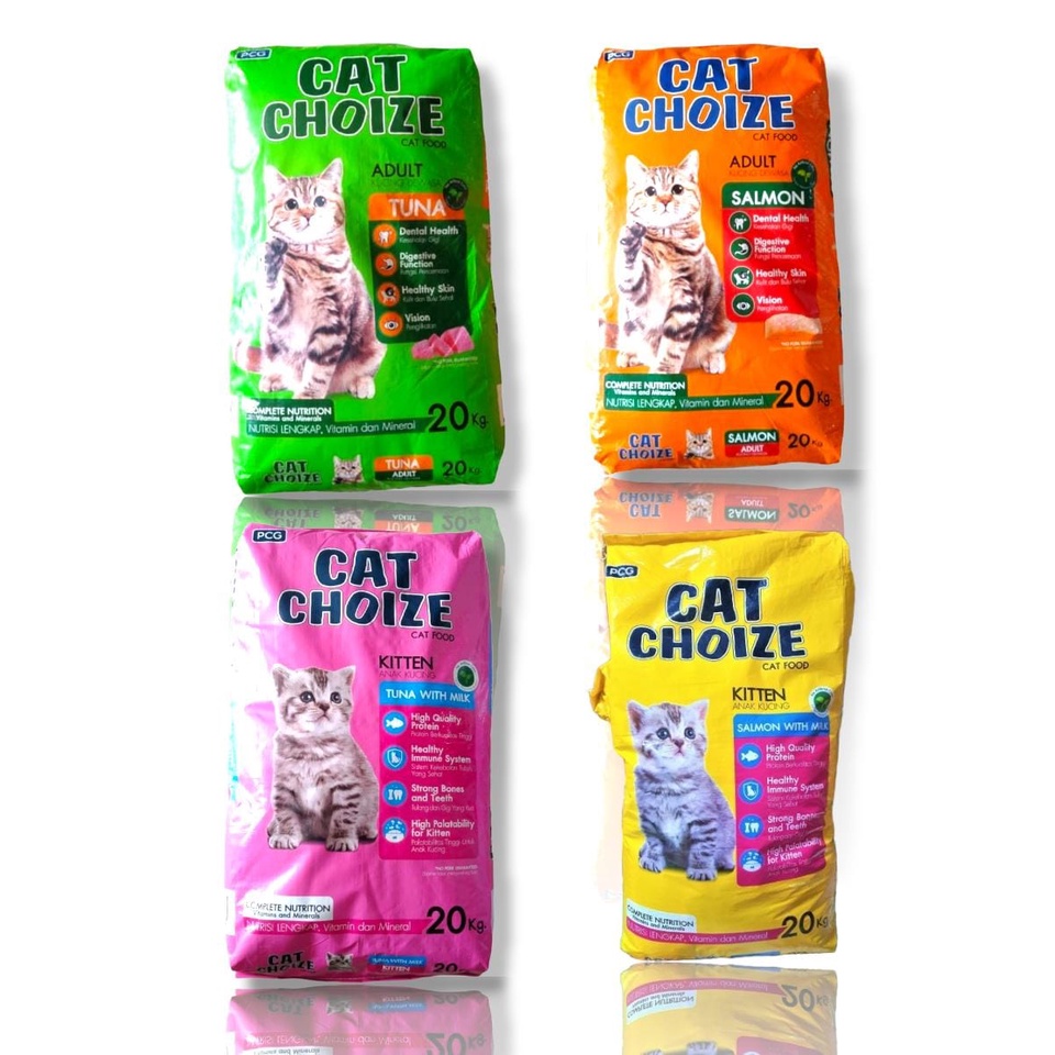 Jual KHUSUS GRAB GOJEK Makanan Kucing CAT CHOIZE Adult Kitten 20KG