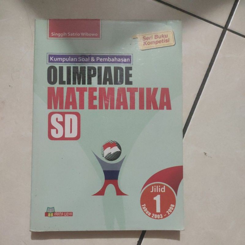 Jual Buku Kumpulan Soal Dan Pembahasan Olimpiade Matematika Sd Jilid