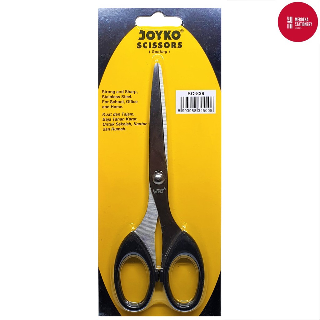 Jual Gunting Pemotong Scissors Joyko Sc Tanggung Sedang Panjang