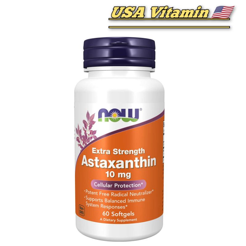 Jual Now Foods Astaxanthin Mg Mg Extra Strength Softgels Mg