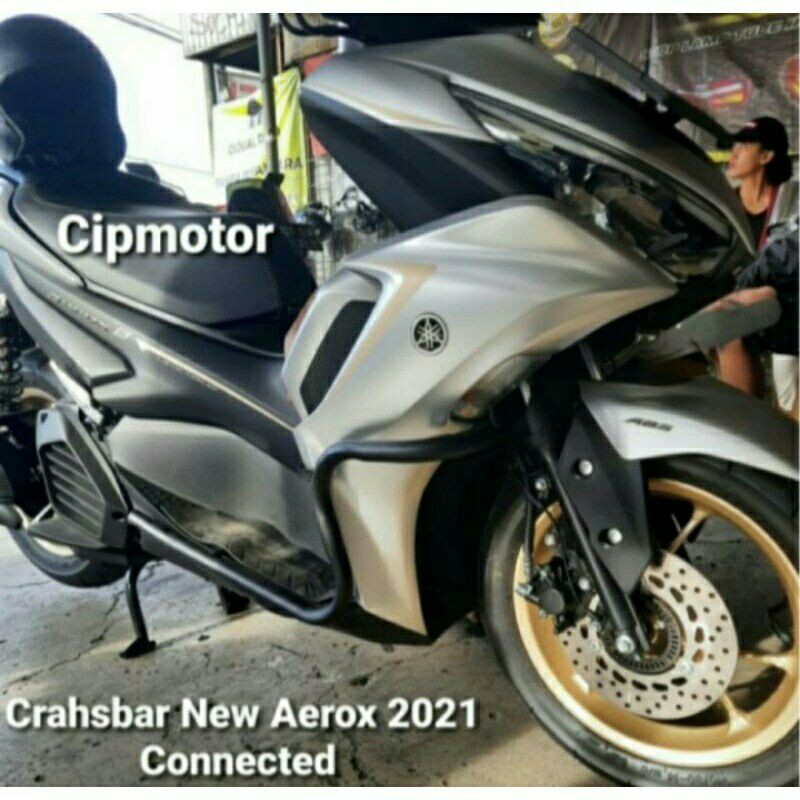 Jual Crashbar Tubular New Aerox Connected Shopee Indonesia