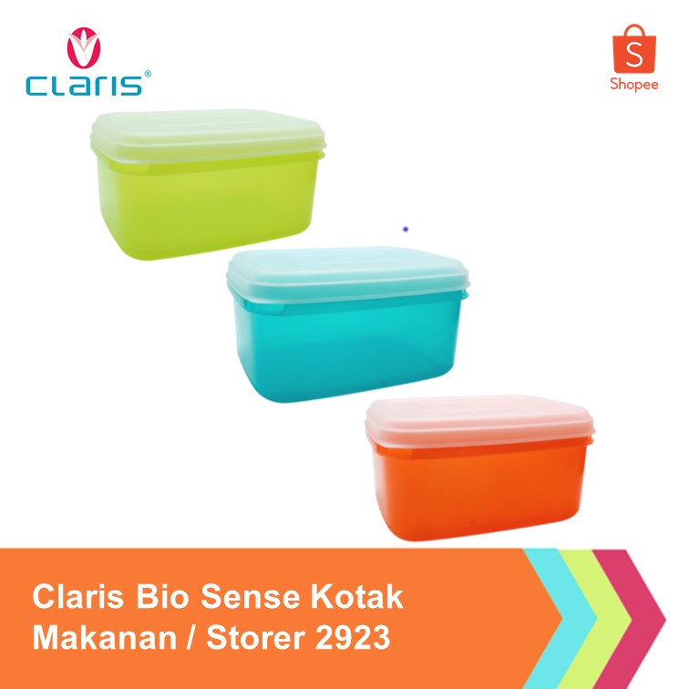 Jual Claris Bio Sense Kotak Makanan Storer 2923 Shopee Indonesia