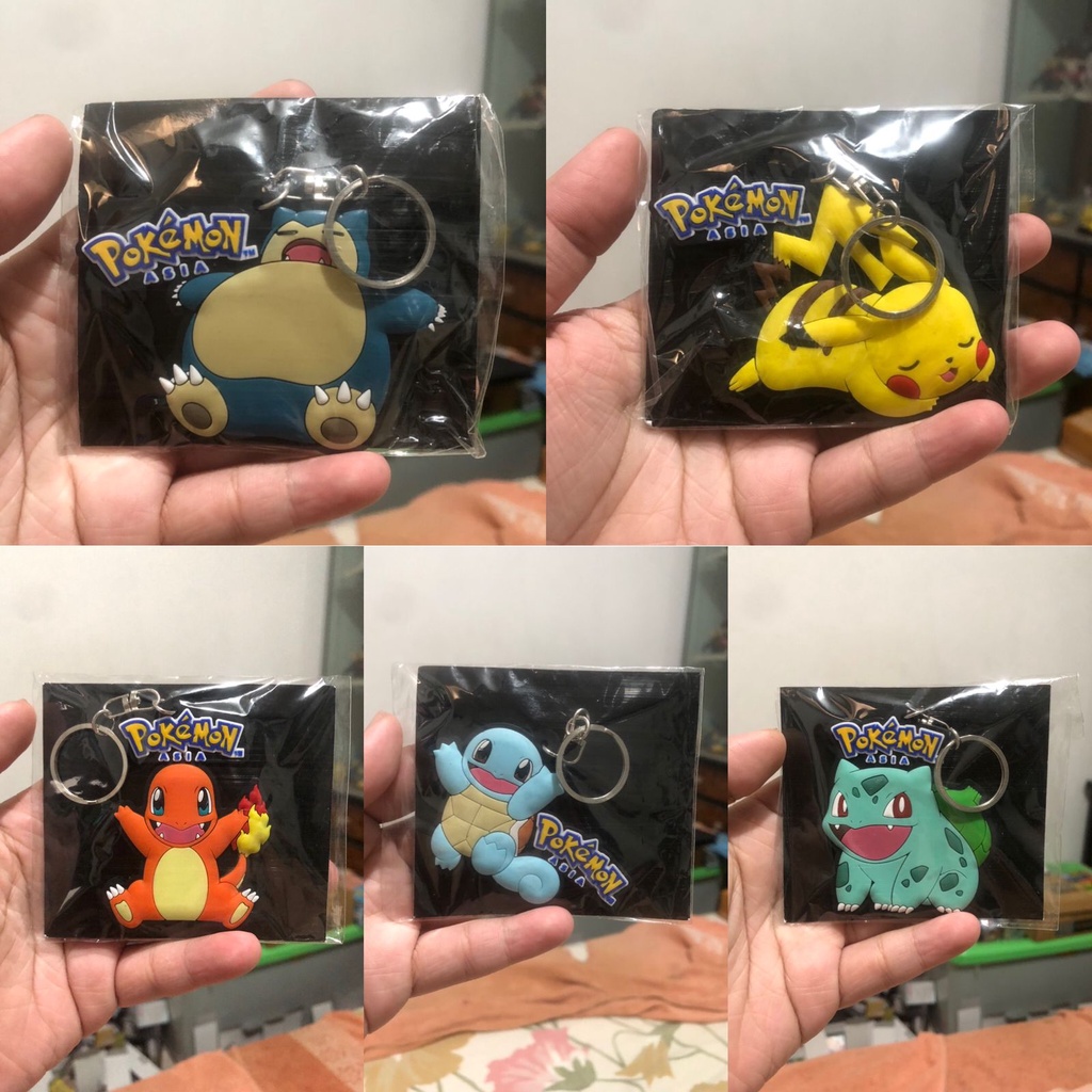 Jual Merchandise Official Pokemon Asia Keychain Gantungan Kunci Pikachu