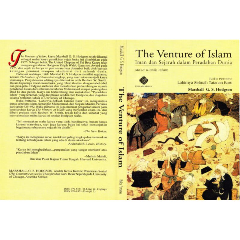 Jual The Venture Of Islam Iman Dan Sejarah Dalam Peradaban Dunia