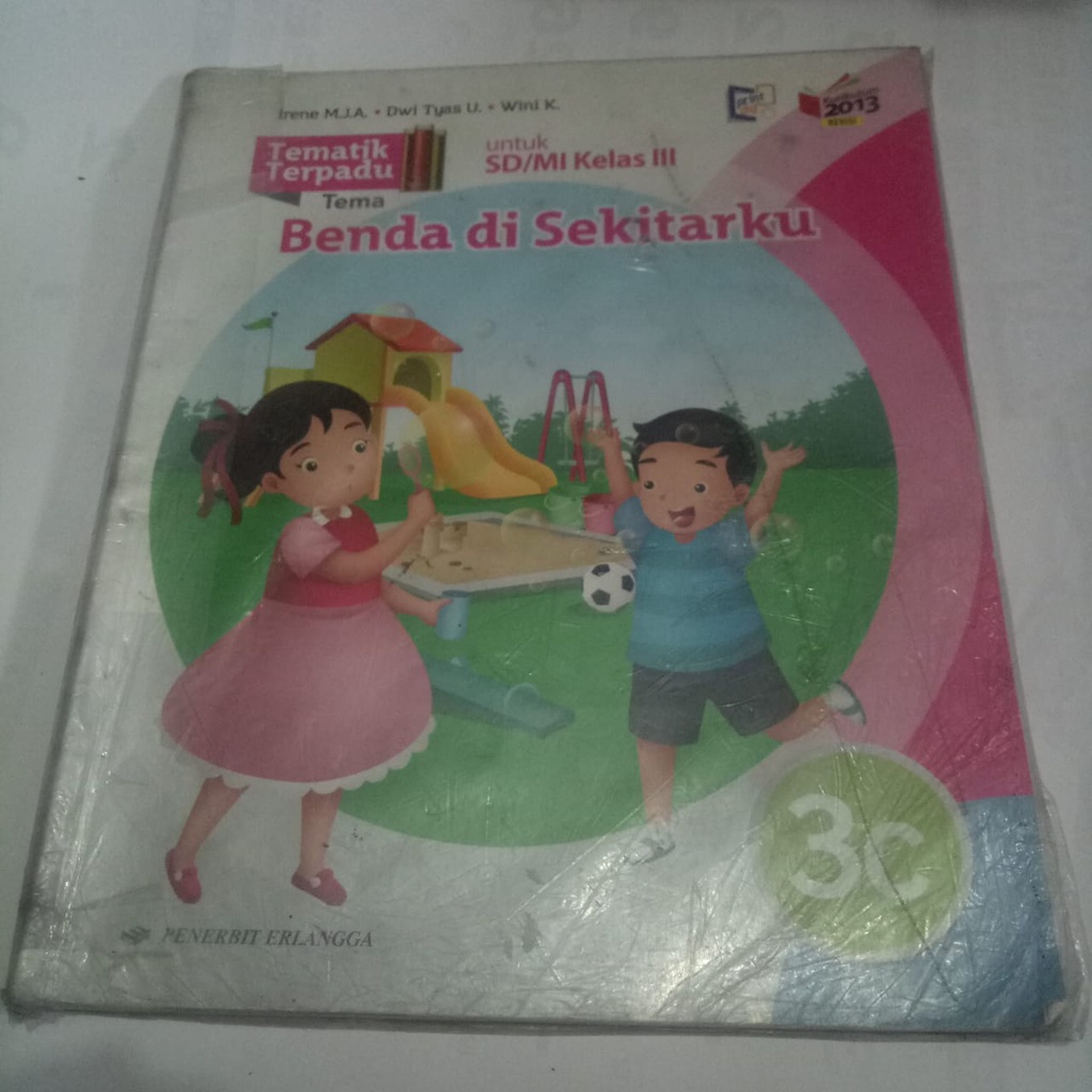 Jual BEKAS Tematik Terpadu 3C Benda Di Sekitarku Untuk Kelas 3 Kelas