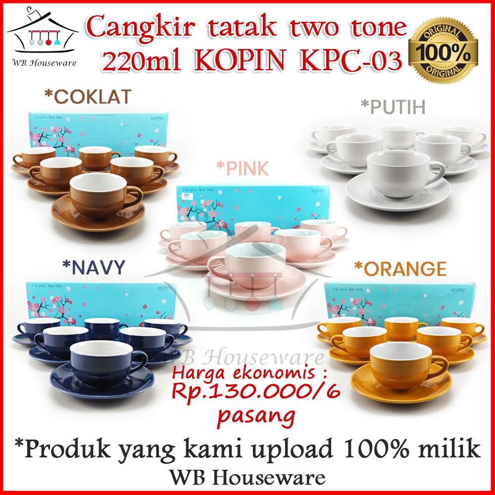 Jual 6 Pasang Coffee Set Tea Set Ceramic Coffee Cup Gelas Cangkir