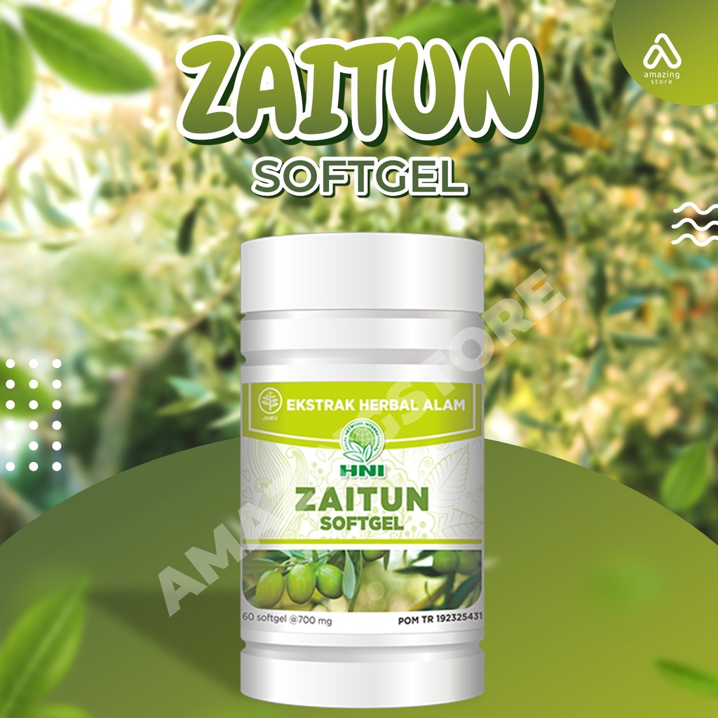 Jual Zaitun Softgel Olive Oil HNI HPAI Terlaris Minyak Zaitun