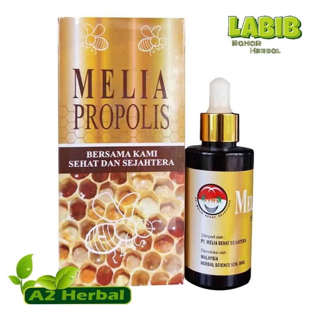 Jual Melia Propolis Asli Original Botol Isi Ml Kemasan Terbaru