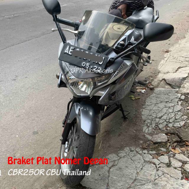 Jual Dudukan Braket Plat Nomer Depan Cbr R Cbu Thailand Atau