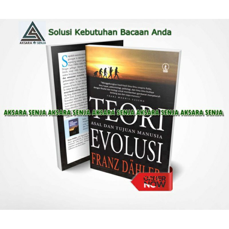 Jual Teori Evolusi Asal Dan Tujuan Manusia Franz Dahler Shopee