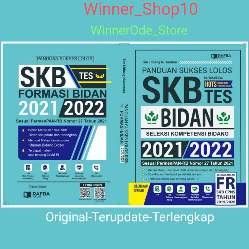 Jual Buku Panduan Lolos Skb Bidan Cpns Original