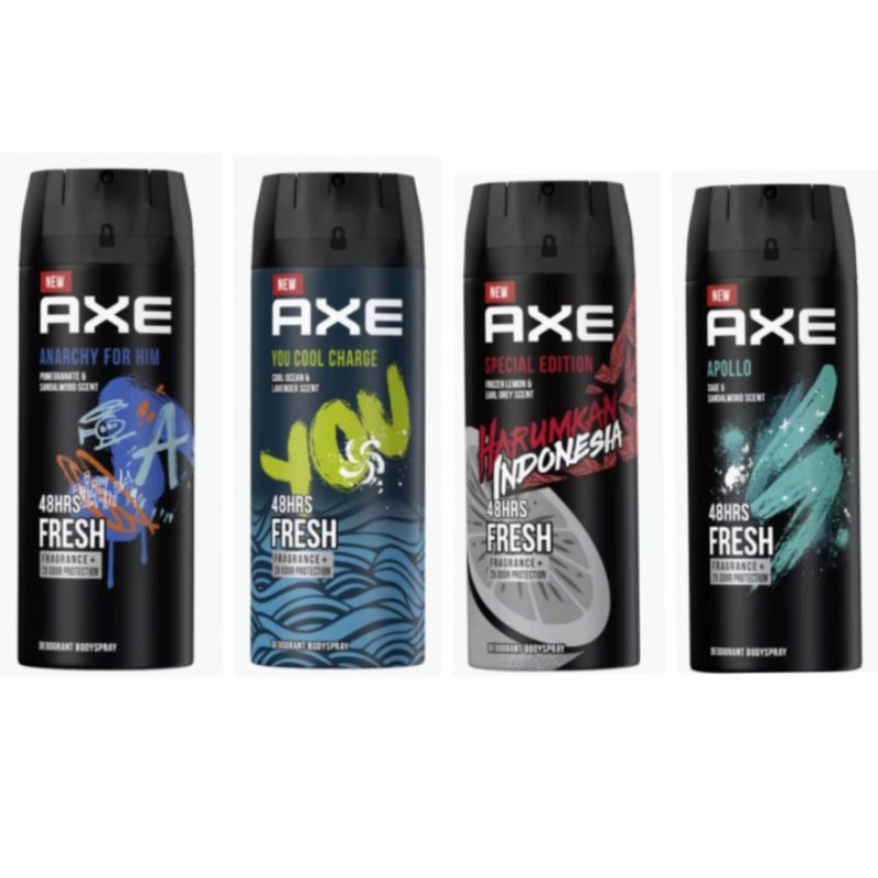 Jual 135 Ml Axe Deodorant Body Spray Kemasan Baru Shopee Indonesia