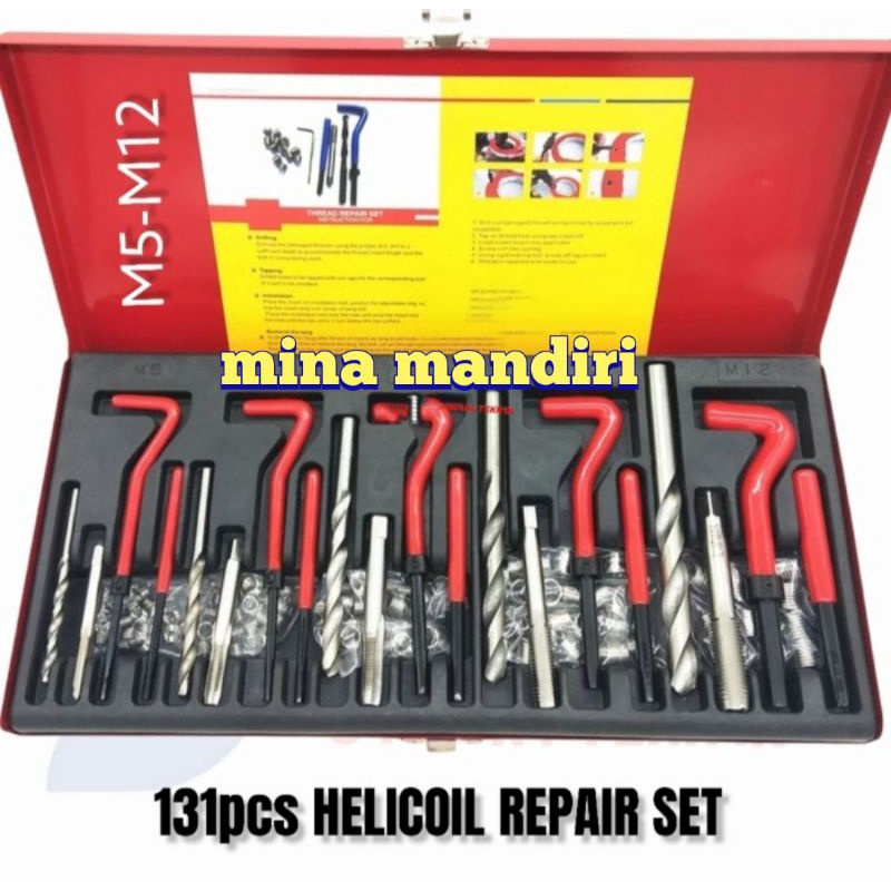 Jual 5paket Recoil Set Alat Repair Baut Slek Doll M5 M6 M8 M10 M12