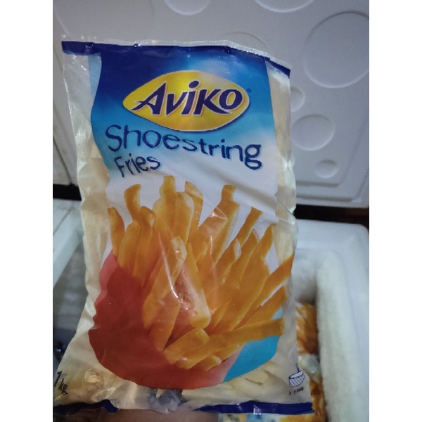 Jual Aviko Shoestring French Fries Kentang Goreng 1000 Gram 1 Kg