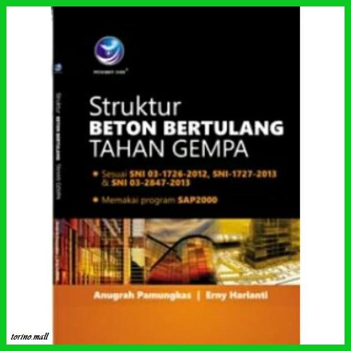 Jual Buku Arsitek Buku Struktur Beton Bertulang Tahan Gempa Design