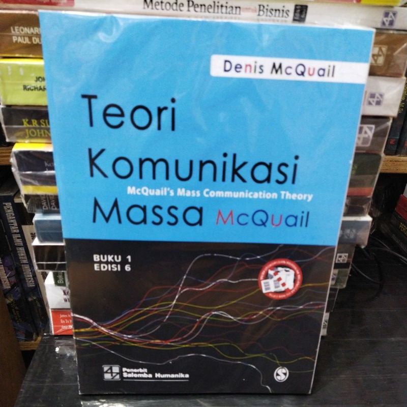 Jual TEORI KOMUNIKASI MASSA EDISI 6 BUKU 1 2 BY DENIS Mc Quail