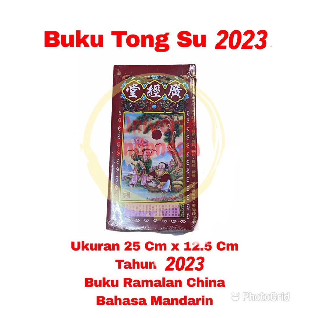 Jual Buku Ramalan China Tongsu Thongsu Thong Su Tong Su Tahun