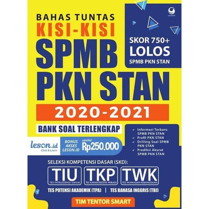 Jual Bahas Tuntas Kisi Kisi Spmb Pkn Stan Bank Soal