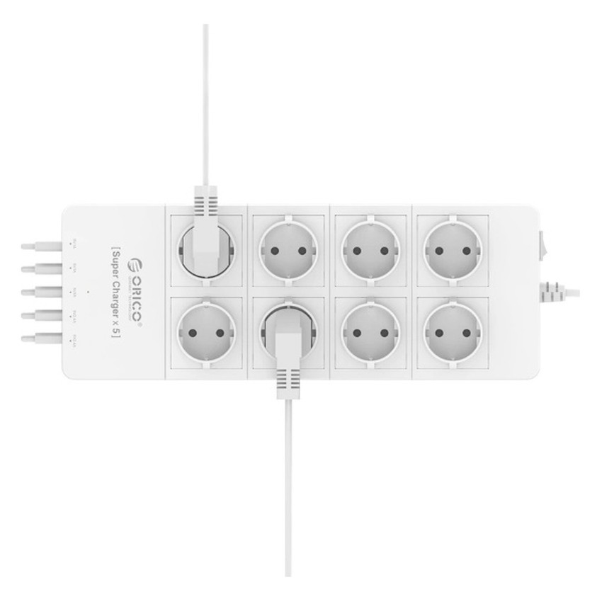 Jual Orico Hpc A U Ports Usb Charger Socket Listrik Universal