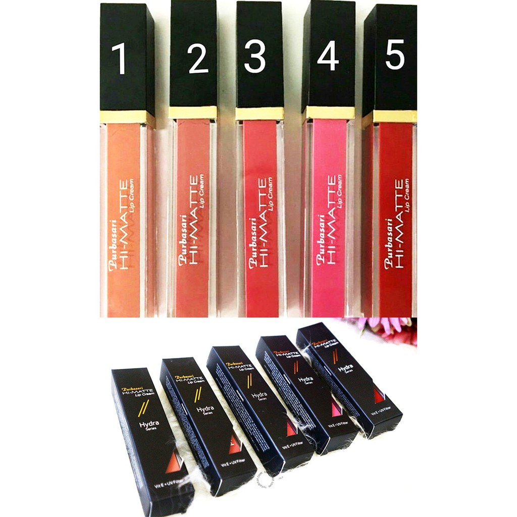 Jual Purbasari Lipstick Hi Matte Lip Cream Murah Shopee Indonesia