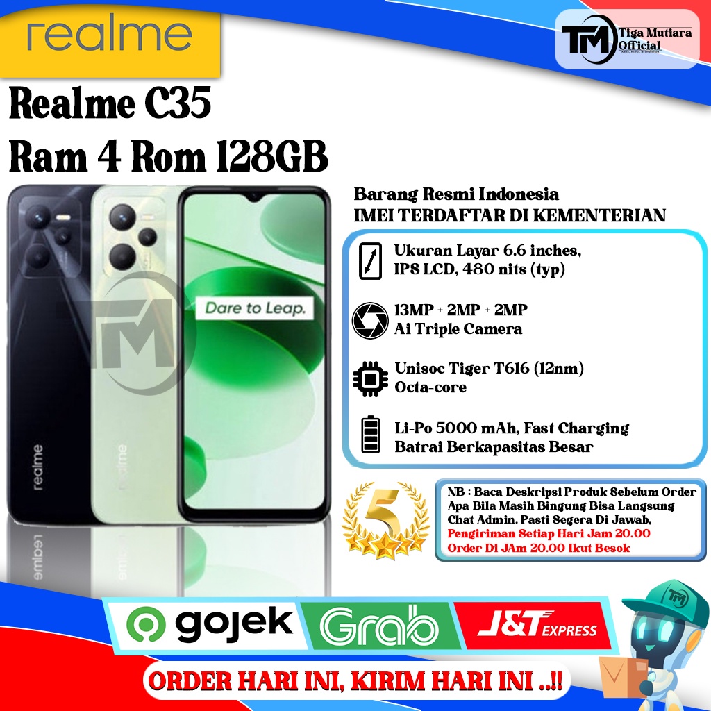 Jual Realme C Ram Rom Gb Segel Original Bergaransi Resmi