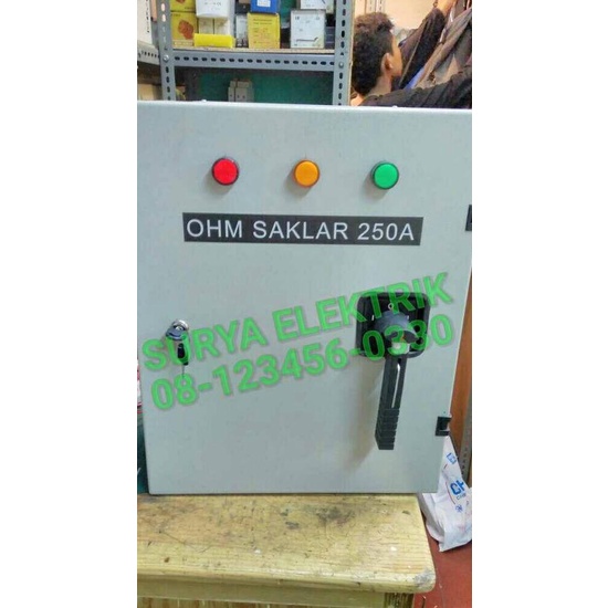 Jual Ohm Saklar Cos Handle Genset Pln Sircover Merk NRK Bkn Socomec