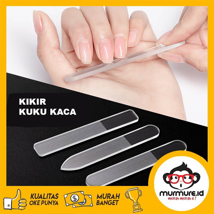 Jual Murmure Id Kikir Kuku Kaca Dengan Box Nano Glass Nail File