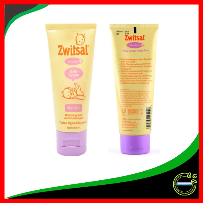 Jual Zwitsal Baby Cream Plus With Zinc Gr Gr Krim Bayi Zwitsal