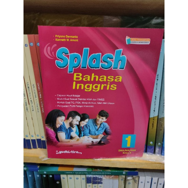 Jual Splash Bahasa Inggris Sma Kelas X Kurikulum Merdeka Yudhistira