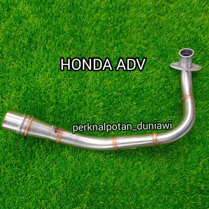 Jual Header Leheran Knalpot Honda Adv Pipa Banding Stainless Pnp Inlet