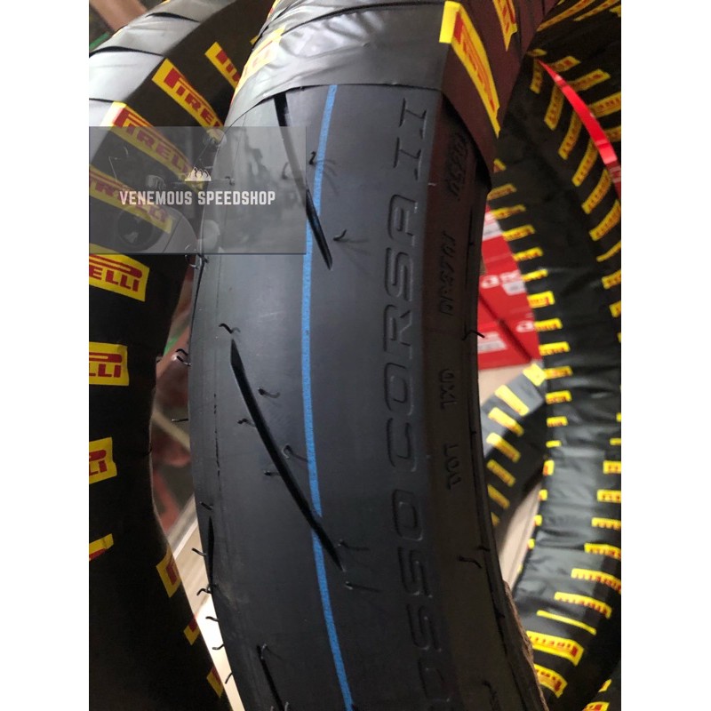 Jual Ban Pirelli Diablo Rosso Corsa II 90 80 14 Matic Shopee Indonesia