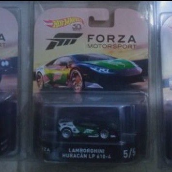 Jual Hotwheels Retro Forza Motorsport Lamborghini Huracan Lp Ban