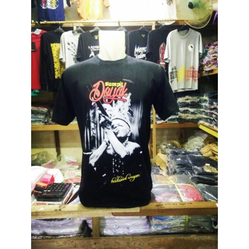 Jual Baju Kaos Motif Suku Dayak Beraneka Macam Motif Khas Dayak Distro