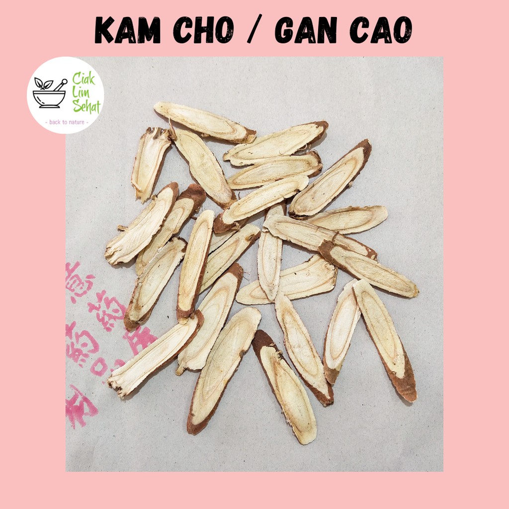 Jual Kam Chau Kam Cho Gan Cao Akar Manis Licorice Root 37 GR