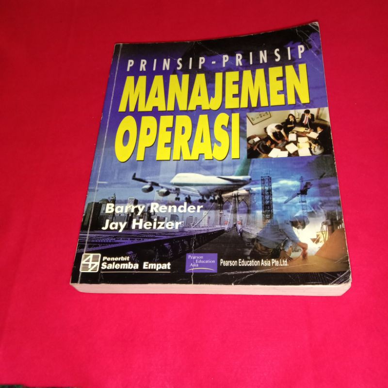 Jual Buku Prinsip Prinsip Manajemen Operasi Barry Render Jay Heizer