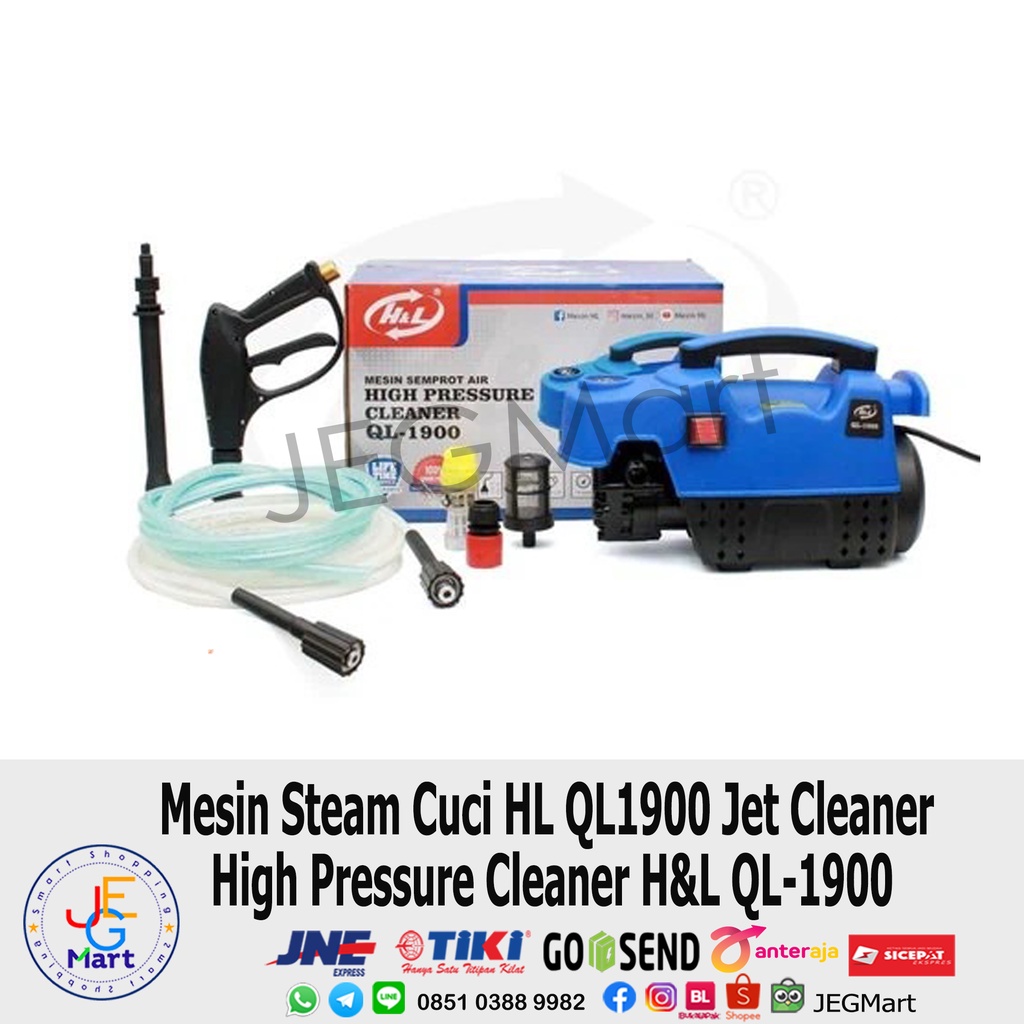 Jual Mesin Steam Cuci Hl Ql Jet Cleaner High Pressure Cleaner H L