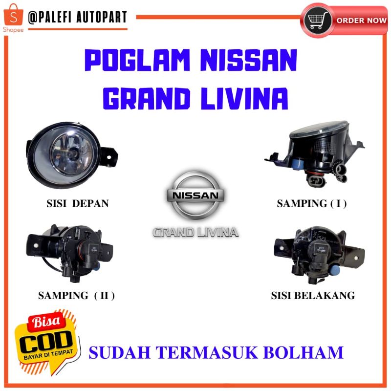 Jual Foglamp Lampu Kabut Nisan Grand Livina Foglamp Lampu Kabut Grand