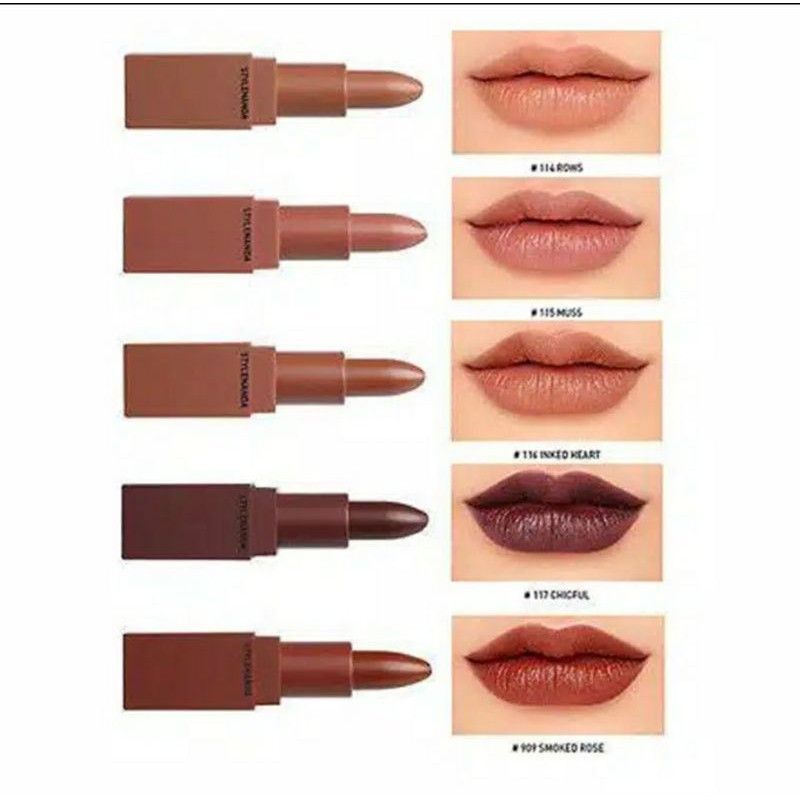 Jual LIPSTICK Lipstik Mini Matte Per Pc MOOD RECIPE LIPSTICK NUDE