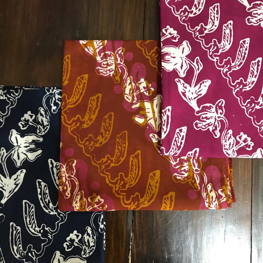 Jual Batik Bogor Motif Lereng Kujang Anggrek Iv Handayani Geulis