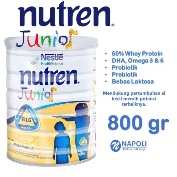 Jual Nestle Nutren Junior Gr Susu Tinggi Whey Protein Shopee