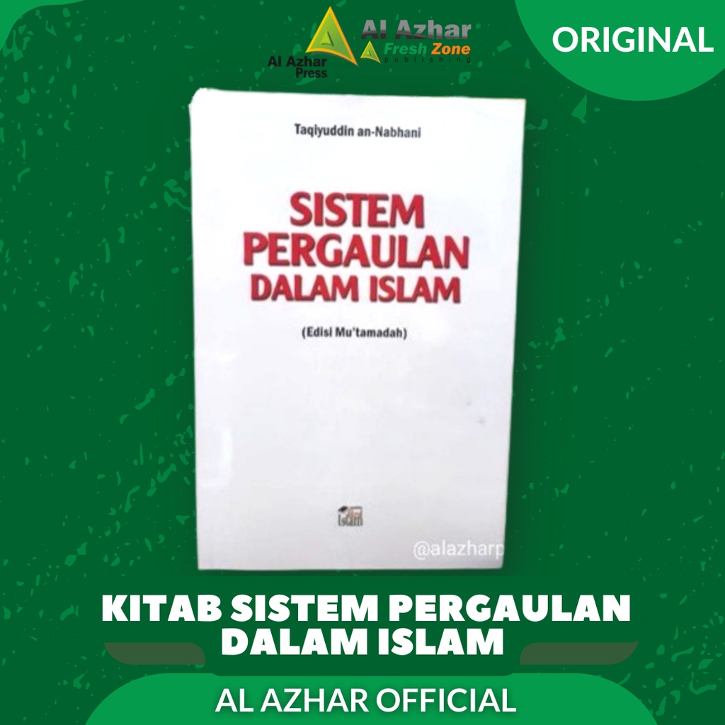 Jual Buku Sistem Pergaulan Dalam Islam Terjemahan Shopee Indonesia