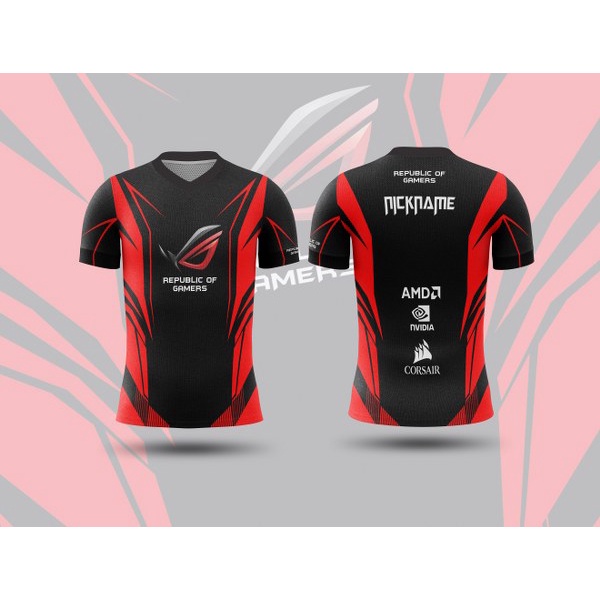 Jual Jersey Gaming Esport Pubg Free Fire Ff Mobile Legends Mlbb Pria