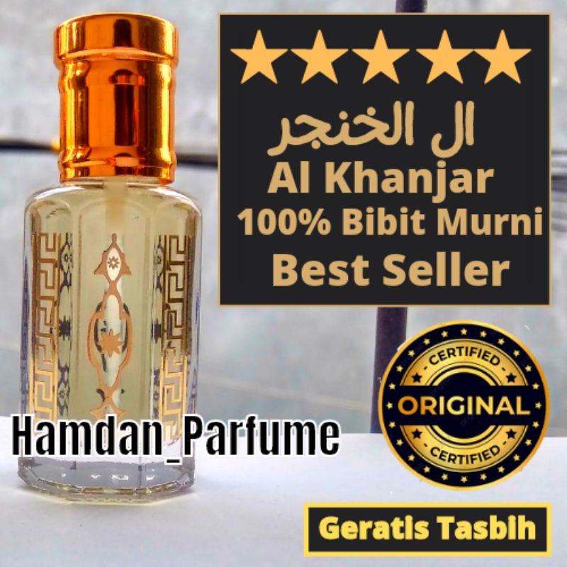 Jual Parfum Al Khanjar Minyak Wangi Arab Murni Non Alkohol Asli