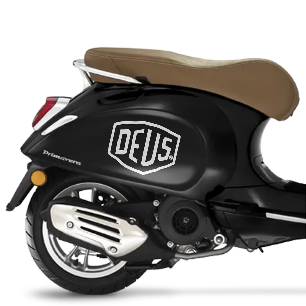 Jual Sticker Stiker Cutting Logo Deus Vespa Scoopy Genio Dll Shopee