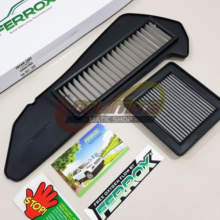 Jual Air Filter Udara Ferrox Racing Cvt Mesin Yamaha Xmax Shopee