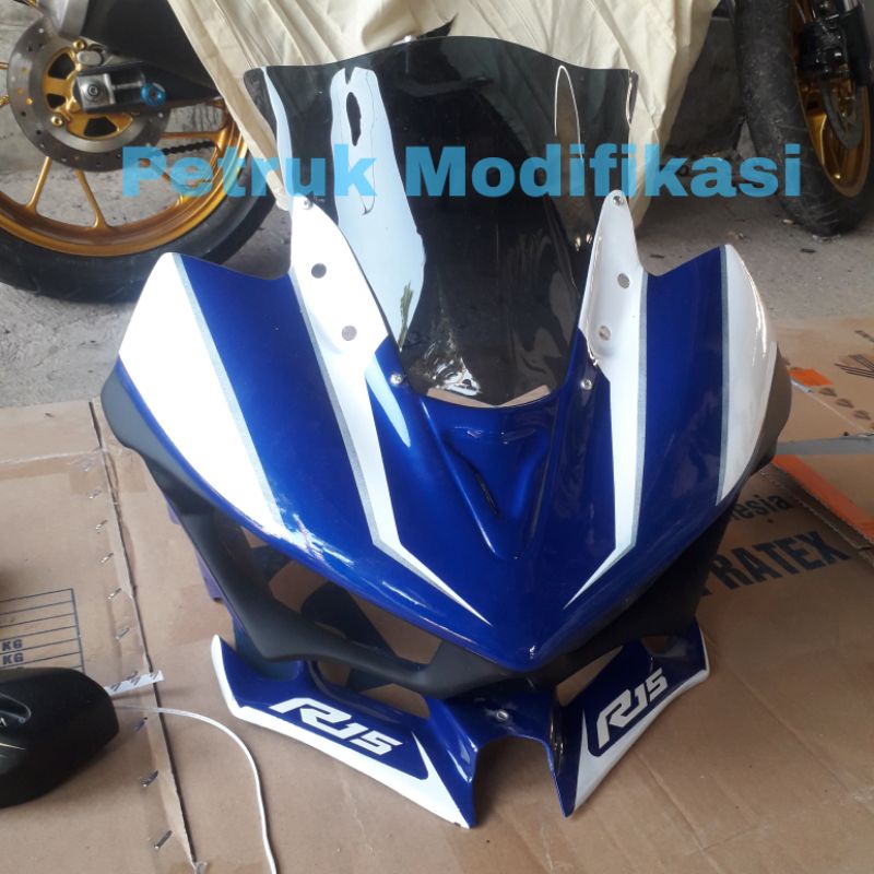 Jual Headlamp Winglet Buat Yamaha R V V Model Yamaha R Shopee