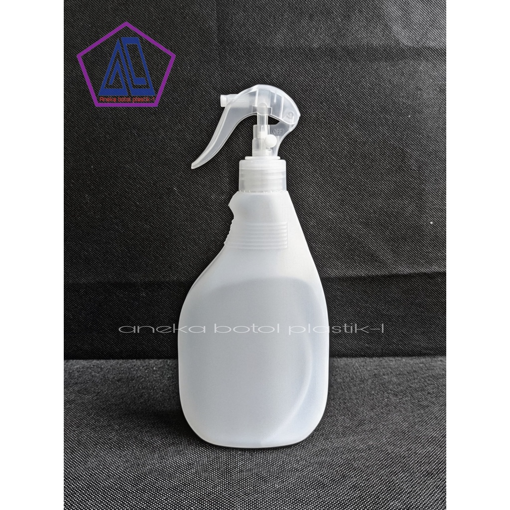 Jual Botol Spray Trigger Ml Hdpe Gepeng Natural Botol Isi Ulang