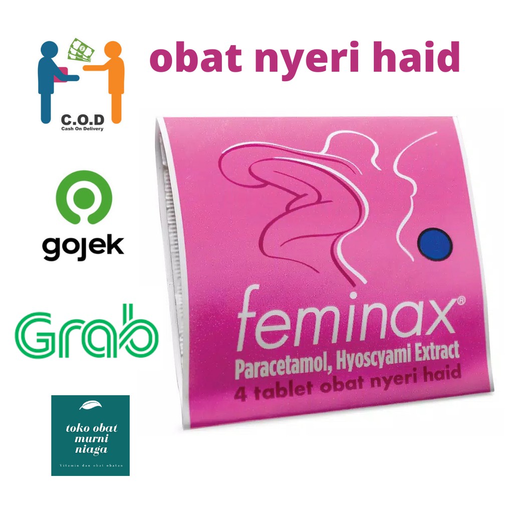 Jual Feminax Lancar Nyeri Haid Datang Bulan 1 Strp 4 Tablet Shopee