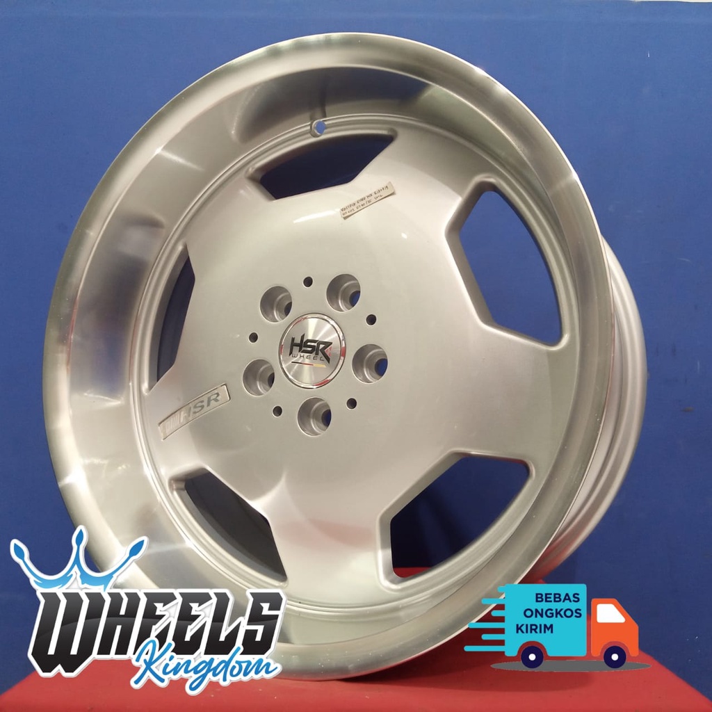 Jual VELG RACING RING 18 I ROSTOCK EURO HSR R18 PCD 5X112 UNTUK