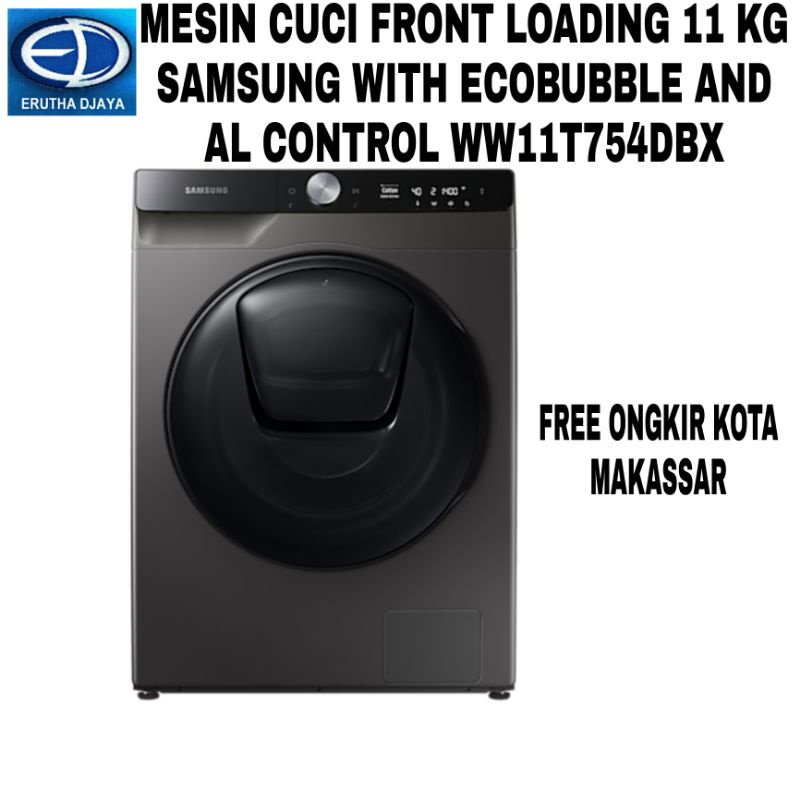 Jual Mesin Cuci Front Loading 11 Kg Samsung Dengan Ecobubble Dan Al